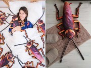 Nhà đẹp - Dân mạng đua nhau "săn lùng" gối hình gián khổng lồ giống hệt như thật