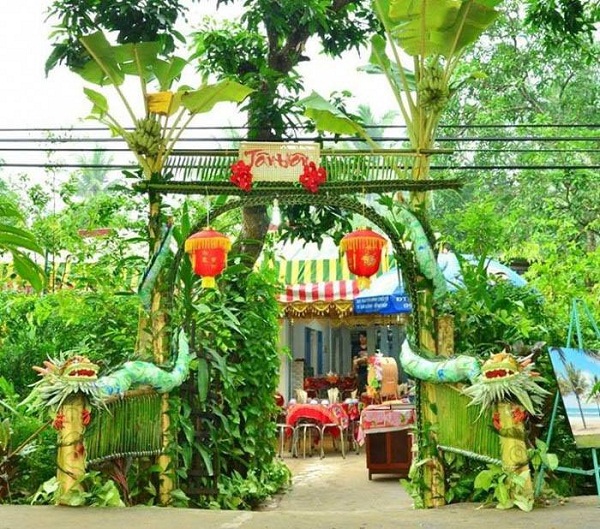 Cổng cưới lá dừa amp;#34;mộc nhưng chấtamp;#34;, hoành tráng không kém cổng hoa giả của đám cưới Việt - 5