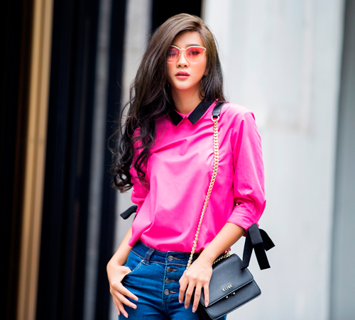 amp;#34;Gái 1 conamp;#34; Kim Tuyến trẻ đẹp xuống phố ngày hè khiến bao người ngẩn ngơ - 1