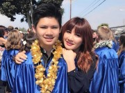 Làng sao - Sao Việt 24h qua: Vợ cũ Bằng Kiều hạnh phúc bên con trai cả trong lễ tốt nghiệp