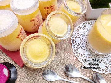 Sữa chua bí đỏ vừa lạ vừa đẹp da, làm nhanh trong nháy mắt