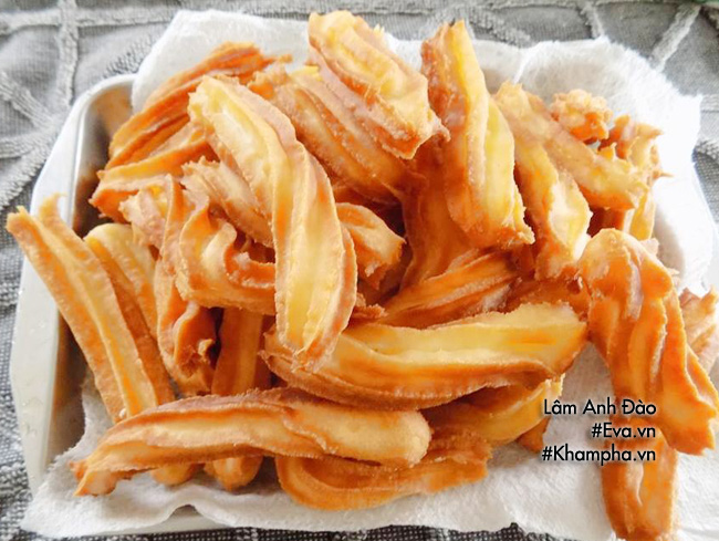 Bánh xoắn chiên giòn, trông cực ngon mà làm cực dễ - 6