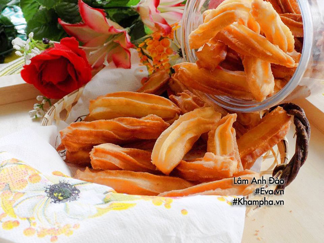 Bánh xoắn chiên giòn, trông cực ngon mà làm cực dễ - 8