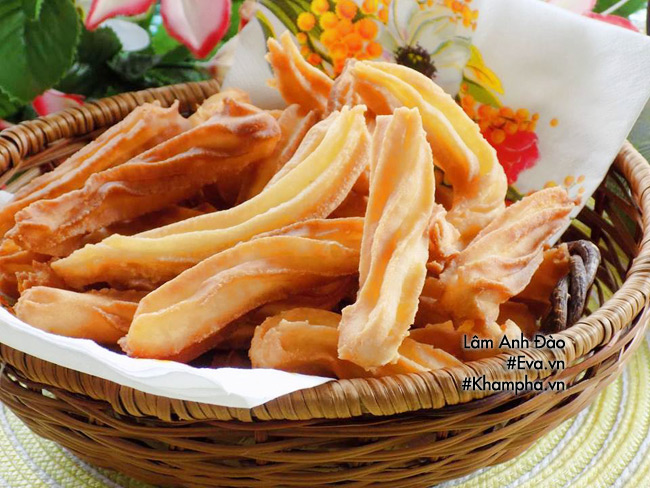 Bánh xoắn chiên giòn, trông cực ngon mà làm cực dễ - 7