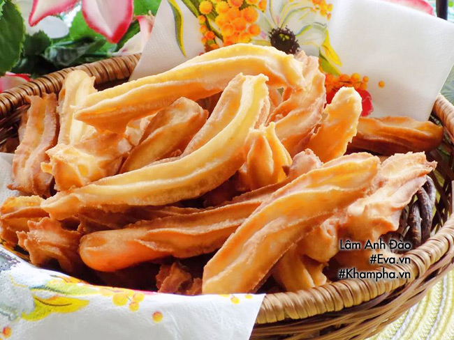 Bánh xoắn chiên giòn, trông cực ngon mà làm cực dễ - 9