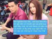 Làng sao - Việt Anh "Người phán xử" phủ nhận Bảo Thanh là người nhắn tin khiến vợ anh ghen