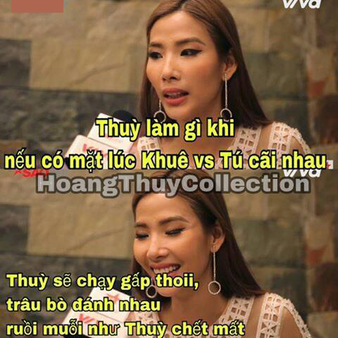 The Face Việt Nam: Sau amp;#34;tai nạnamp;#34; ăn chè quên xỉa răng, Hoàng Thùy lại được amp;#34;phong thánhamp;#34; - 7