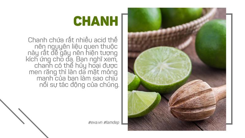 Nếu sử dụng chanh quá nhiều có thể da bạn sẽ gặp rắc rối đấy.
