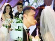 Giải trí - Khắc Việt hôn vợ đắm đuối, hát ca khúc do chính mình sáng tác mở đầu buổi tiệc