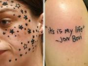 Đẹp - Nên thả biểu tượng cảm xúc "khóc" hay "cười" cho những hình xăm siêu kỳ cục này đây?