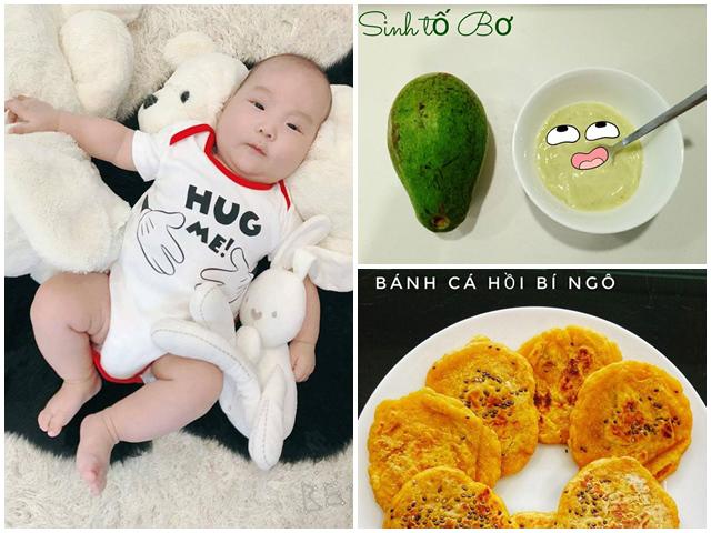 Mẹ Hà Thành nuôi con tròn núc ních, vui thì ăn, thích ngủ mẹ sẵn sàng cho ngủ