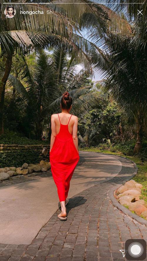 Hà Anh giấu bụng bầu siêu đỉnh với váy 550 ngàn, Hồ Ngọc Hà cũng diện lại y hệt! - 4