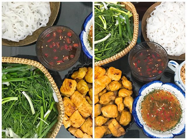 Chả cá Hà Nội thơm lừng chồng gật gù khen ngon, con ăn thun thút