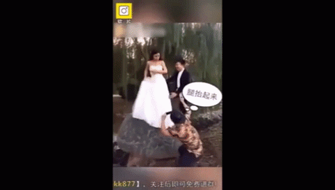 1001 kiểu tai nạn khi chụp ảnh cưới khiến dân mạng cười đau ruột - 5