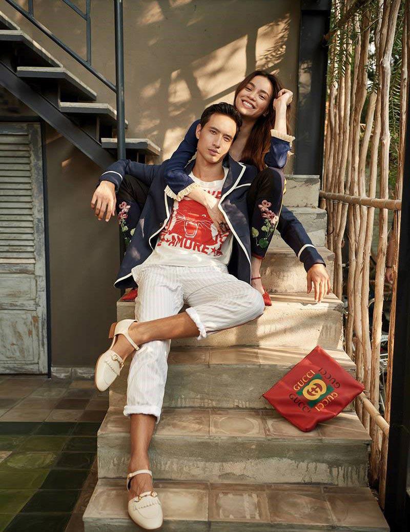 Hoa hậu Kỳ Duyên men không kém Kim Lý khi đụng áo hàng hiệu - 5