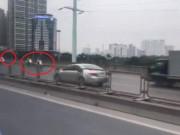Tin trong nước - 3 “ninja” liều mạng, phóng xe máy ngược chiều trên cao tốc khiến ai cũng hãi hùng