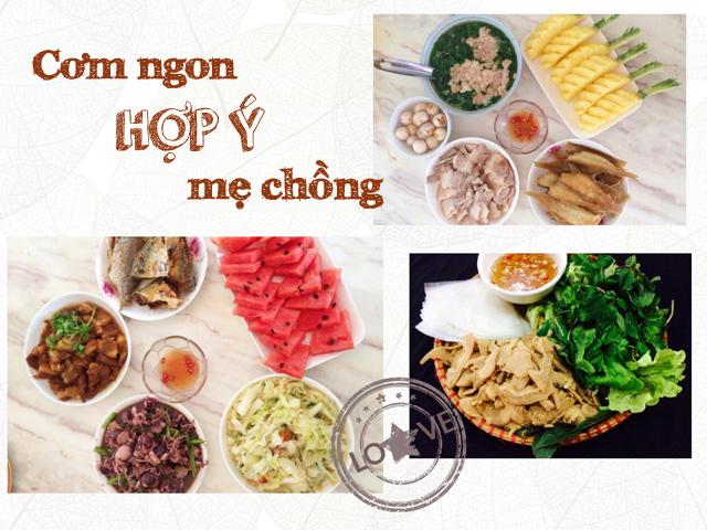 Những bữa cơm trưa ngập món ngon của con dâu 9x khiến mẹ chồng không ngớt lời khen