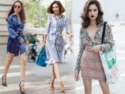 Thời trang - 10 set đồ ăn gian chiều cao đáng học hỏi của các sao Việt cao chưa đến 1m60