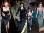 Thời trang - Mê váy vừa dài, vừa nặng, loạt mỹ nhân muốn đi được phải... nhờ cậy nhiều người!