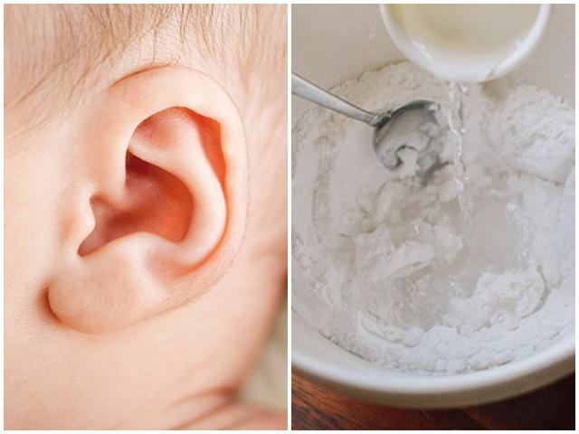 Mẹ thổi bột sắn dây để trị viêm tai giữa cho con khiến cư dân mạng phản đối gay gắt