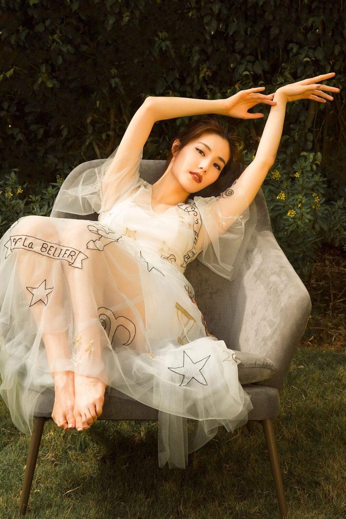 Diễm My diện váy xuyên thấu đẹp nhẹ nhàng nhưng không mờ nhạt - 2