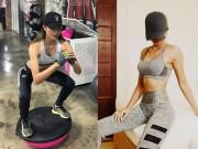 Thời trang - Phạm Hương, H' Hen Niê diện đồ thể thao còn sexy hơn váy áo dạ hội lộng lẫy