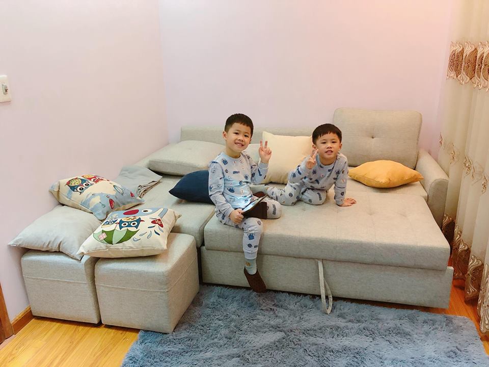 Nhà nhỏ chỉ 30m² nhưng cực ấm cúng của MC Hoàng Linh và hai con trai sinh đôi đáng yêu - 8