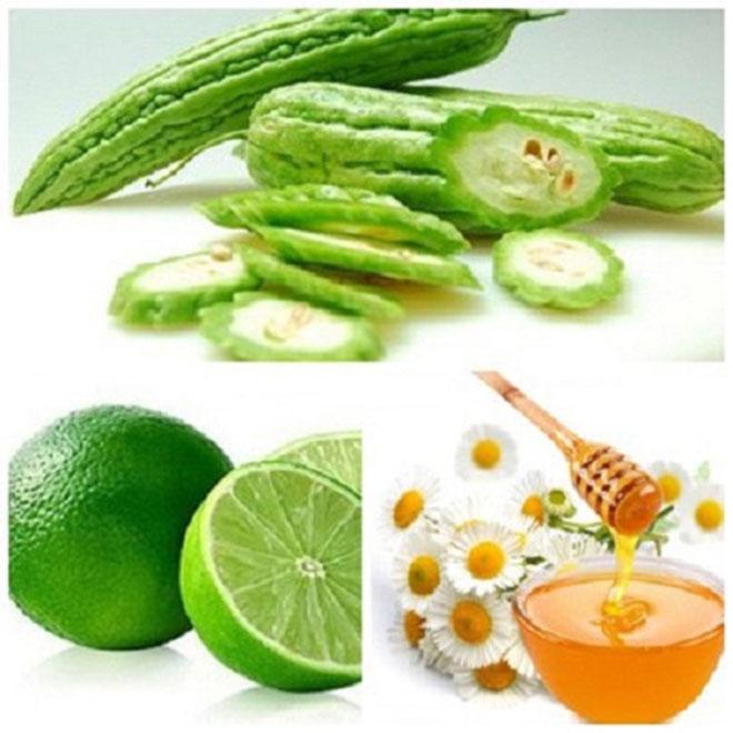 Xay mướp đắng rồi ép lấy làm đá viên, thần dược nâng tông da-trị mụn siêu cấp - 2
