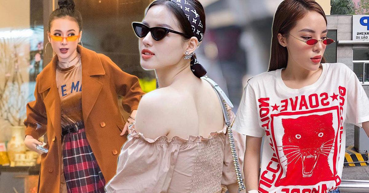 Bỏ quên kính to bản, nhiều sao Việt đang mê mệt kính siêu tí hon - 1