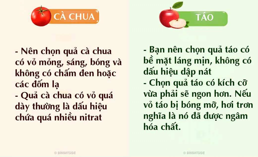 18 mẹo chọn rau, củ, quả tươi ngon, không bị ngậm hóa chất - 7
