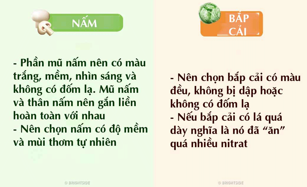 18 mẹo chọn rau, củ, quả tươi ngon, không bị ngậm hóa chất - 8