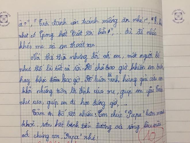 Chuyện ít biết về cô bé lớp 5 dám viết văn tả bố amp;#34;không bằng phụ huynh nhà người taamp;#34; - 3