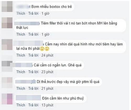 Minh Hằng bị fan soi gương mặt amp;#34;lạamp;#34;, cằm lệch hẳn trong lúc livestream! - 8