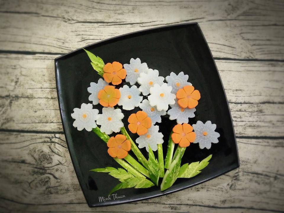 Mẹ đảm khoe các đĩa rau khiến dân mạng thốt lên amp;#34;Chỉ là rau thôi có cần đẹp thế không?amp;#34; - 10