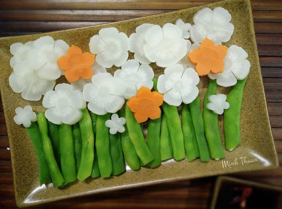 Mẹ đảm khoe các đĩa rau khiến dân mạng thốt lên amp;#34;Chỉ là rau thôi có cần đẹp thế không?amp;#34; - 2