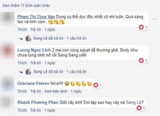 Nàng Hoa hậu gửi clip bế con sau sinh, chồng đại gia xem xong say đắm vì dáng đẹp - 5