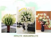 Nhà đẹp - Tháng tư, cắm loa kèn tinh khôi - ngắm "nữ hoàng" tuyệt đẹp trên bình hoa của mẹ Hà Thành