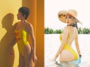 Thời trang - Mùa hè đã đến, Tóc Tiên, Hương Giang thi nhau diện áo tắm, khoe dáng đầy gợi cảm!