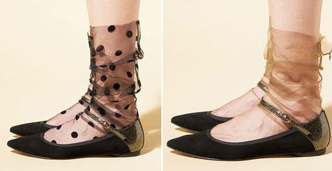 Tròn mắt trước những sở thích đi tất của các tín đồ thời trang - 11