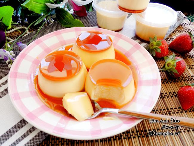 Cứ tưởng khó, hóa ra làm bánh flan mềm, mịn mượt như da em bé lại đơn giản thế này - 12