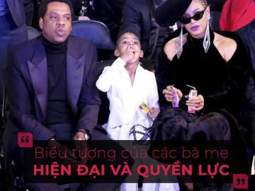 Beyonce - bà mẹ diện váy lộng lẫy trên thảm đỏ, cầm sữa cho con vẫn như một nữ hoàng