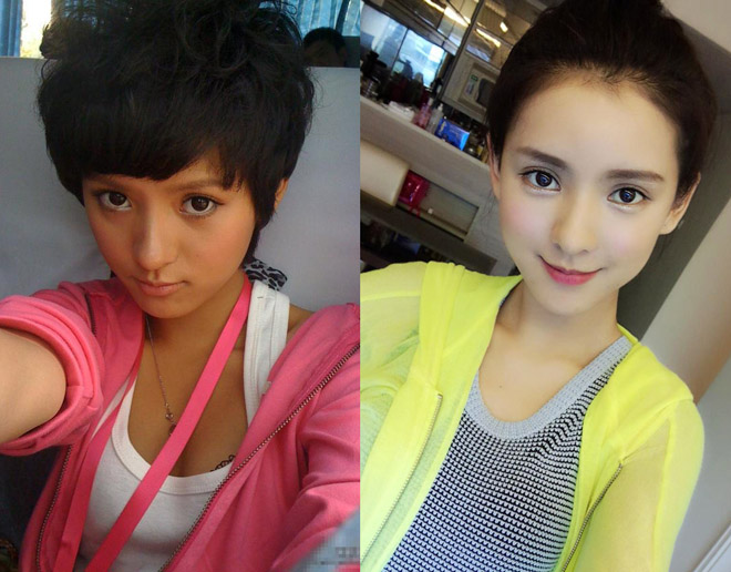 Hé lộ ảnh thật xấu xí của amp;#34;búp bêamp;#34; yêu cậu ấm hư hỏng nhất Trung Quốc - 1