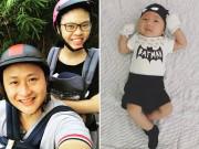 Bà bầu - Mẹ 8X ở cữ chẳng giống ai, không kiêng tắm gội, cuối tuần nào cũng "xách" con đi hẹn hò