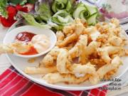 Bếp Eva - Mực chiên giòn chồng khen ngon, con mê tít