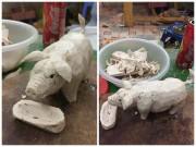 Bếp Eva - Rảnh rỗi đem giò ra tạc lợn, anh chàng khiến dân mạng xôn xao vì quá khéo tay