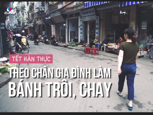 Mâm cỗ cúng Tết Hàn thực chuẩn phong vị Tràng An - cả đời người bọc trong chiếc bánh