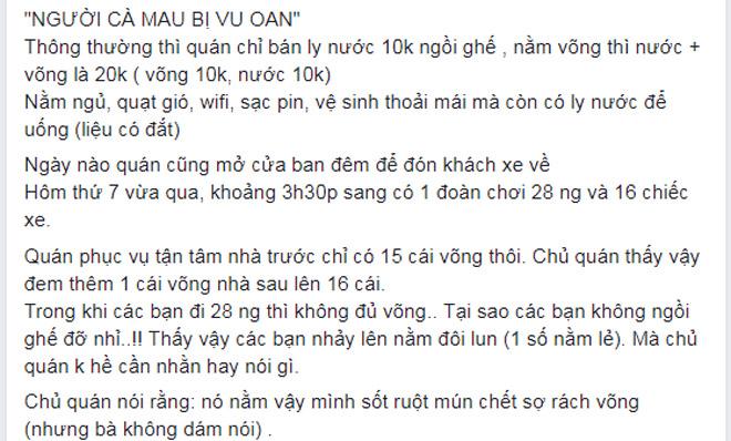 28 phượt thủ “đăng đàn” tố bà bán nước cho thuê võng đắt khiến MXH tranh cãi gay gắt - 4