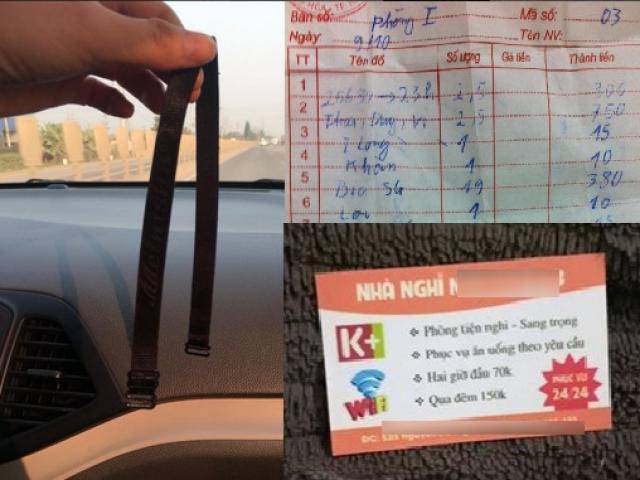 Chị em lại nóng máu phát hiện hóa đơn karaoke có món lạ, card nhà nghỉ trong túi chồng