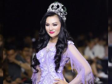 Nữ hoàng Sắc đẹp Doanh nhân Trần Huyền Nhung làm vedette trong đêm Angel Night 2018