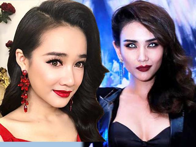 Nhã Phương bị cộng thêm tuổi, Hoàng Yến trông như nhát ma khi đeo kính áp tròng!